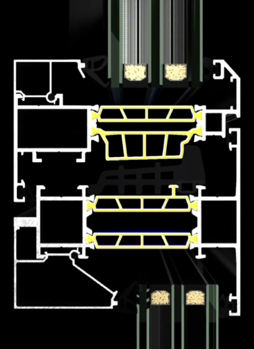 Triple Glazing Structure